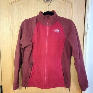 Pink Northface Zip-up Jacket
